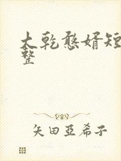 大乾憨婿短剧完整