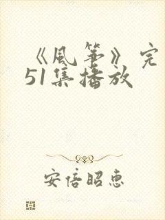 《风筝》完整版51集播放