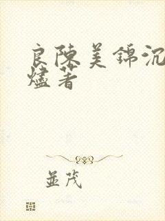 良陈美锦沉香灰烬著