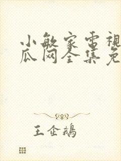 小敏家电视剧西瓜网全集免费