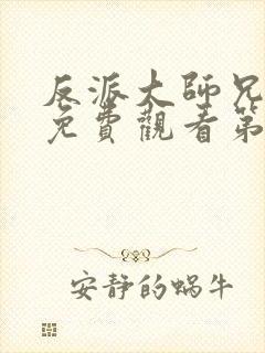 反派大师兄动漫免费观看第二季