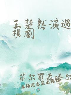 王楚然演过的电视剧