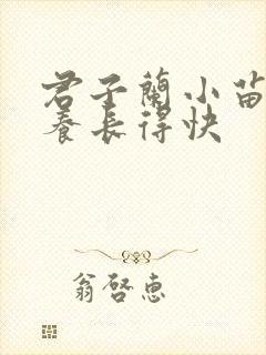君子兰小苗怎么养长得快