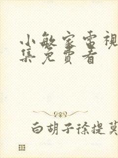 小敏家电视剧全集免费看