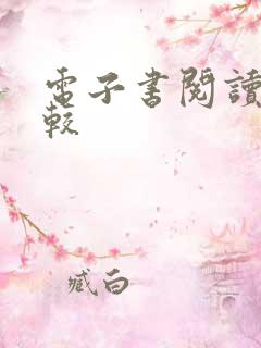 电子书阅读器比较
