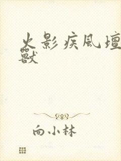 火影疾风坛通灵兽