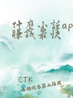 什么小说app赚钱最快