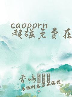 caoporn超碰免费在线视频