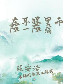 左耳眼里面痛一阵一阵痛
