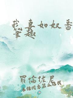 我妻如奴番外篇笔趣