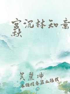 宫沉林知意宋婉秋