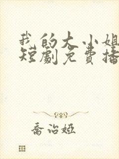 我的大小姐老婆短剧免费播放全集