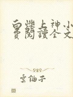 白烁上神小说免费阅读全文