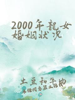 2000年龙女婚姻状况