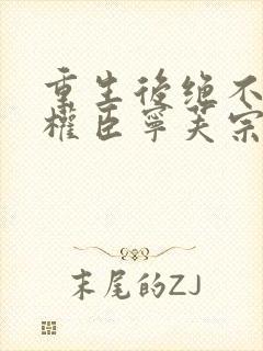 重生后绝不嫁给权臣宁芙宗肆最新章节在线