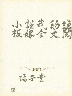 小说我的绝色老板娘全文阅读