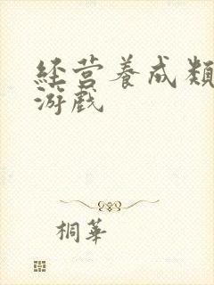 经营养成类单机游戏