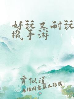 好玩又耐玩的单机手游