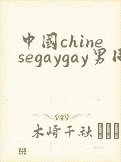 中国chinesegaygay男同网站