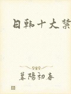 日韩十大禁片