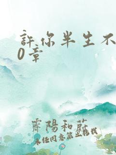 许你半生不见30章