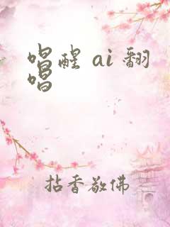 唱醒 ai 翻唱
