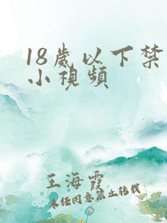 18岁以下禁看小视频