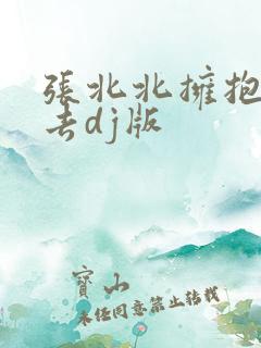 张北北拥抱你离去dj版