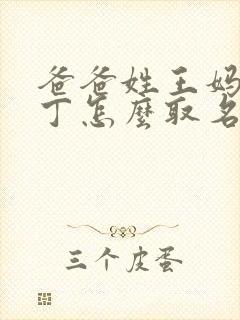 爸爸姓王妈妈姓丁怎么取名