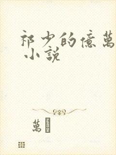 祁少的亿万宠妻 小说