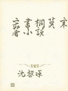 宋书桐莫寒城原著小说