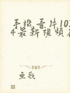 手机看片1024最新视频在线播放