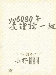 yy6080午夜理论一级片