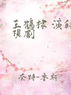 王鹤棣 演的电视剧