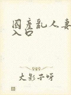 国产乱人妻精品入口