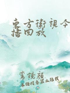 东方卫视今日重播回放