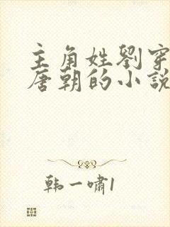主角姓刘穿越到唐朝的小说