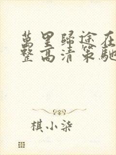 万里归途在线完整高清策驰影院