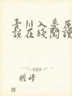 青川入梦原著小说在线阅读