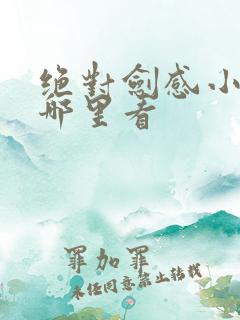绝对剑感小说在哪里看