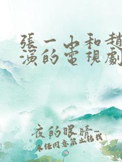 张一山和赵丽颖演的电视剧