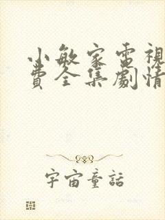 小敏家电视剧免费全集剧情