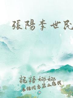 张阳李世民小说