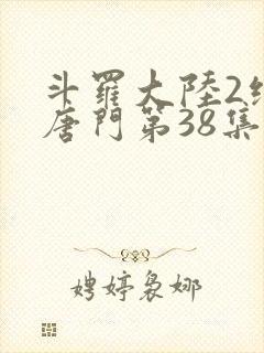 斗罗大陆2绝世唐门第38集