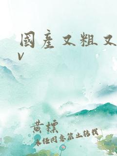 国产又粗又爽av