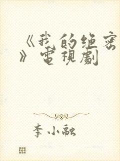 《我的绝密生涯》电视剧