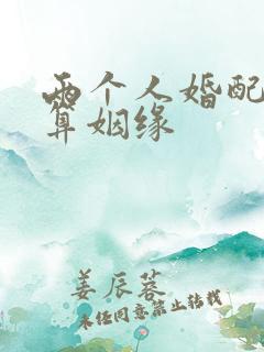 两个人婚配免费算姻缘