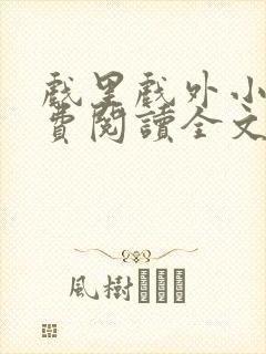 戏里戏外小说免费阅读全文