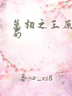 万相之王原著结局