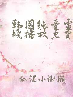 韩国纯爱电影在线播放免费完整版